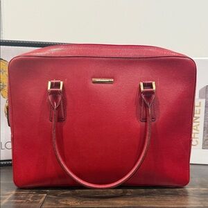 Burberry Saffiano Leather Bag